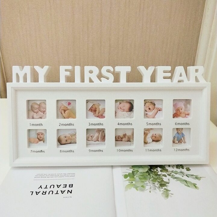 My First Year Baby 12 Month Photo Frame