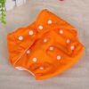 Washable Baby Training Diapers (Adjustable) - Orange