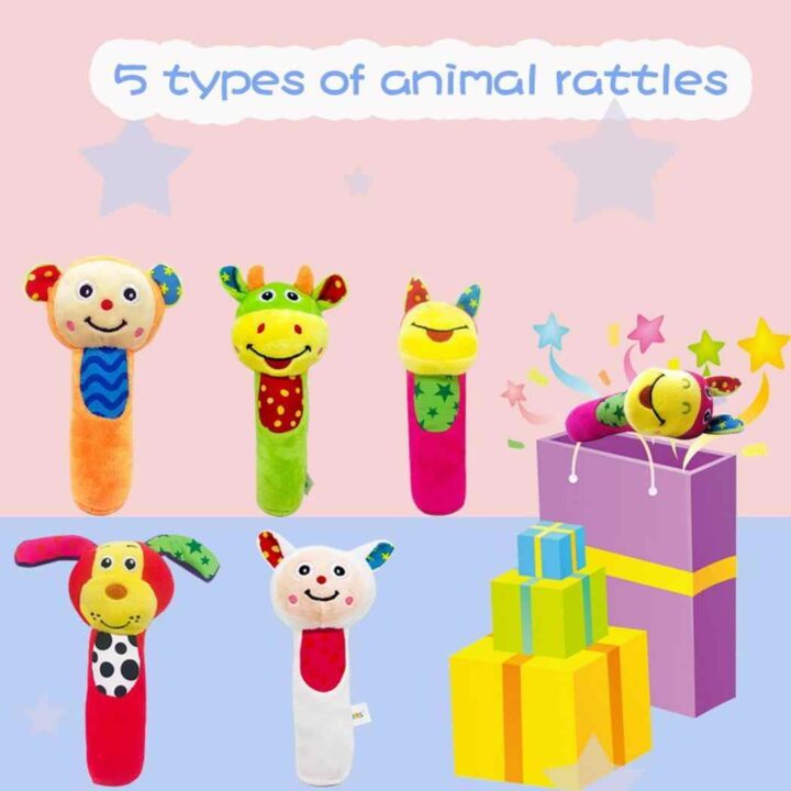 Babyfans Animal Rattles